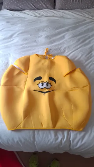 Disfraz M&M's Adultos (Amarillo y Rojo)