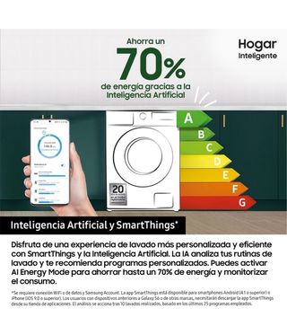Lavadora Samsung 9kg / 1.400 rpm