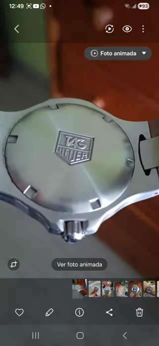 Reloj TAG Heuer Hombre Plata