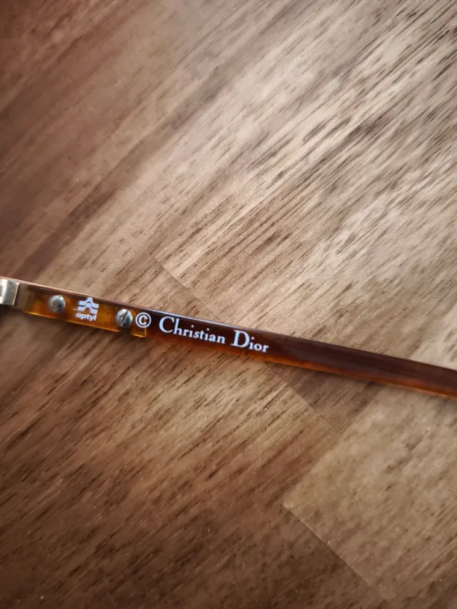 Gafas Christian Dior Vintage Marrón