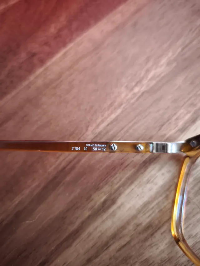 Gafas Christian Dior Vintage Marrón