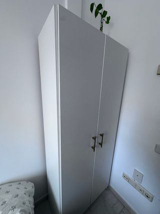 Armario multiusos blanco 1,80 x 0,74 x 0,37