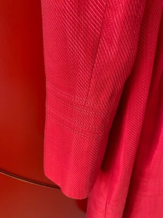 Abrigo Merletti Rojo