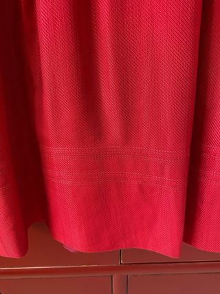 Abrigo Merletti Rojo