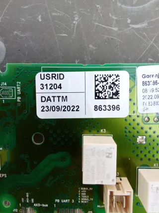 Scheda elettronica Diehl Control da testare