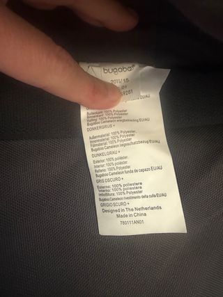 Funda Bugaboo Camaleon 3 gris