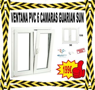 Ventana PVC 6 Cámaras Guardian Sun