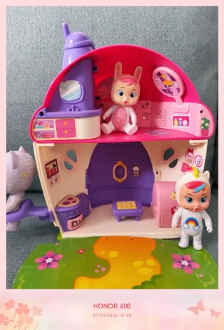 Casa Bebés Llorones con Muñecas