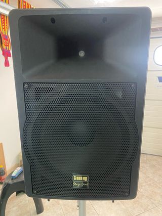 Conjunto 2 Altavoces Stage Line + Soportes