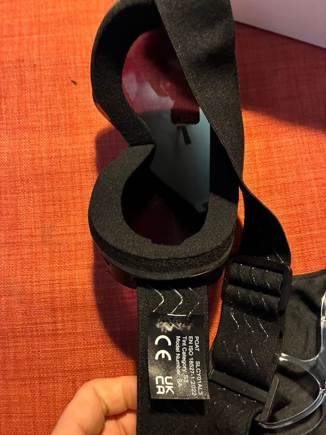 No negociable.Gafas de esquí nuevas