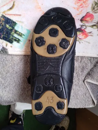 Zapatillas Kangaroos Piel Negra Talla 43