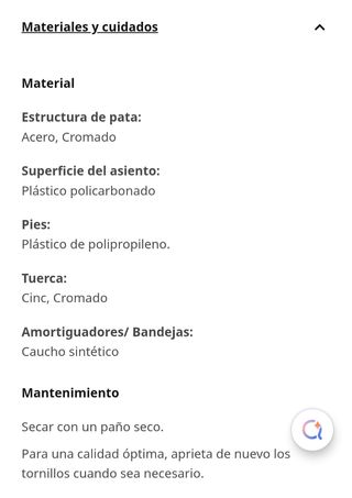 Sillas transparentes moradas