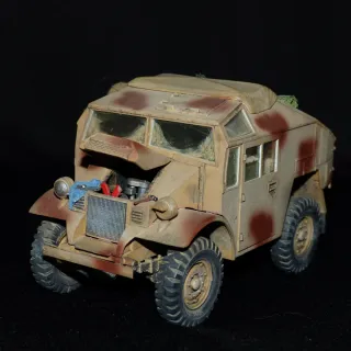 Lote Tamiya: 2 vehículos y soldados