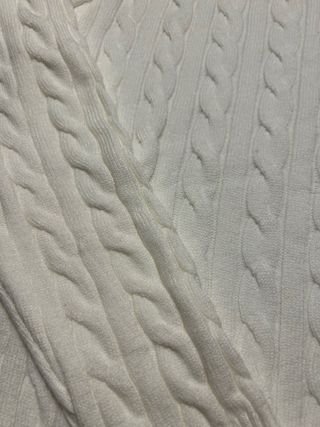 Jersey Polo Ralph Lauren Blanco Cable Knit