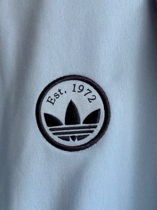 Sudadera con Cremallera Adidas Azul