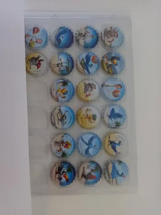 20 chapas película Rio 2011