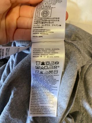 Camiseta Levi's Gris