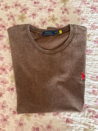 Camiseta Polo Ralph Lauren Marrón Talla M
