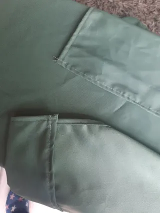 Cortina verde 2x2.80