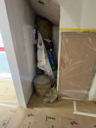 Lana de roca aislante