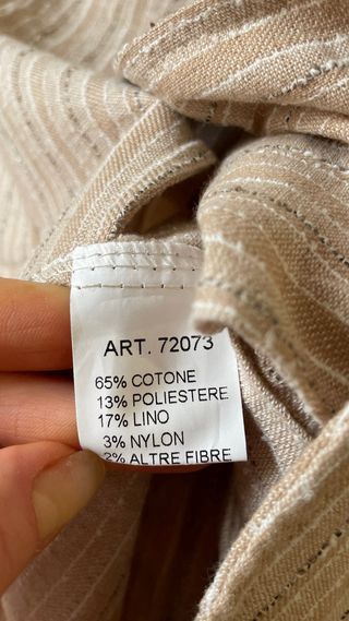 Giacca uomo lino Made in Italy