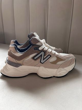 Zapatillas New Balance Beige/Marrón