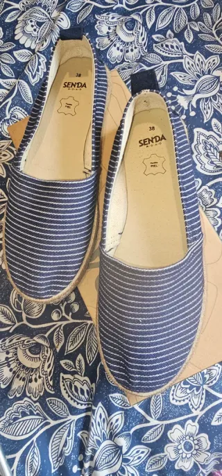 Zapatillas Senda Azul/Blanco Talla 38