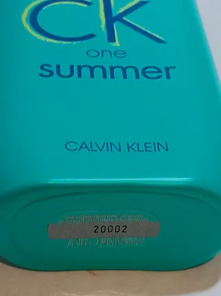Calvin Klein One Summer Perfume