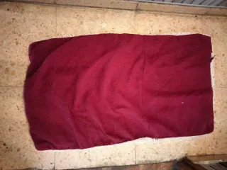 Alfombra lana tejida mano 57x96 cm