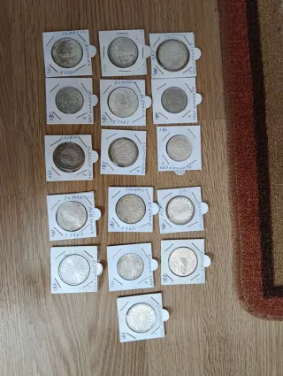 Lote Monedas Alemania 1972 Olímpicas Múnich