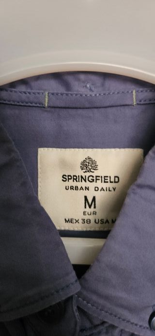 Camisa Springfield Hombre Azul