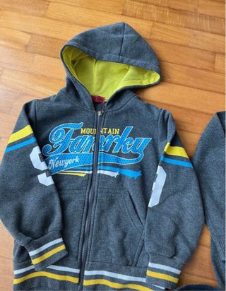 Set felpe bambino 6 anni