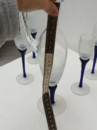 Set Murano Bicchieri e Caraffa Vintage