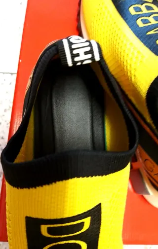 Zapatillas D-G Amarillas y Negras