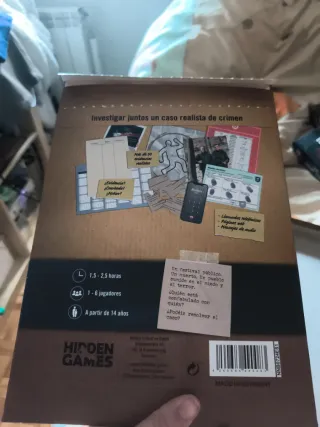 Gioco da tavolo Hidden Games: Il crimine di Quintana