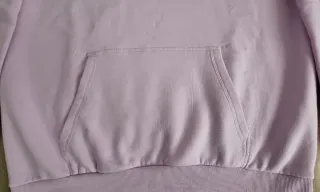 Sudadera H&M Lila/Lavanda con capucha talla XL