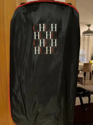 Vestido Negro Carolina Herrera seda