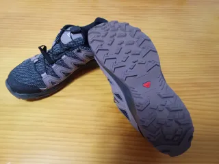 Zapatillas Salomon Montaña Negro/Morado