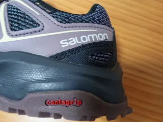 Zapatillas Salomon Montaña Negro/Morado
