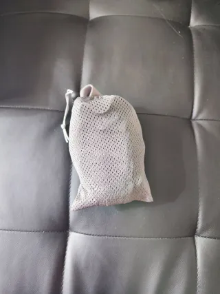 Portabebés gris con bolsa