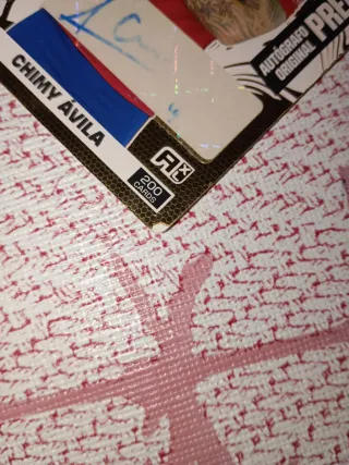 Chimy Ávila Firma Original Panini Premium