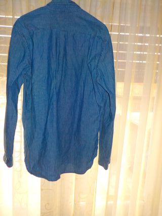 Camisa Levi's Manga Larga Azul Talla L