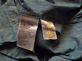 Camisa Levi's Manga Larga Azul Talla L