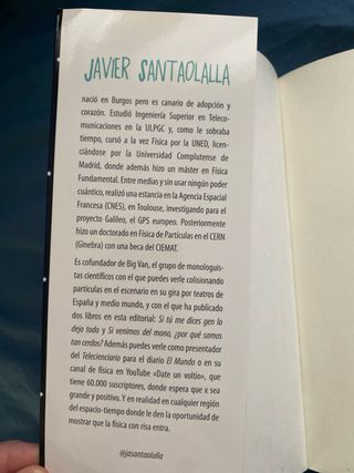 El bosón de Higgs no te va a hacer la cama