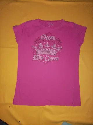 Camiseta rosa Mini Queen 12/13 años