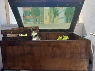 Macetero/huerto/terrario para reptiles