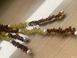 Collar de Citrina y Perlas