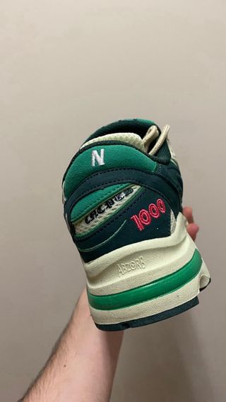 New Balance 1000 Beige/Verde