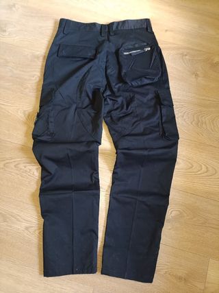 Pantalones Stone Island Negros Cargo
