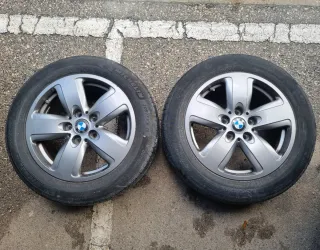 2 Llantas BMW 1er 7jx16 Originales con neumáticos.